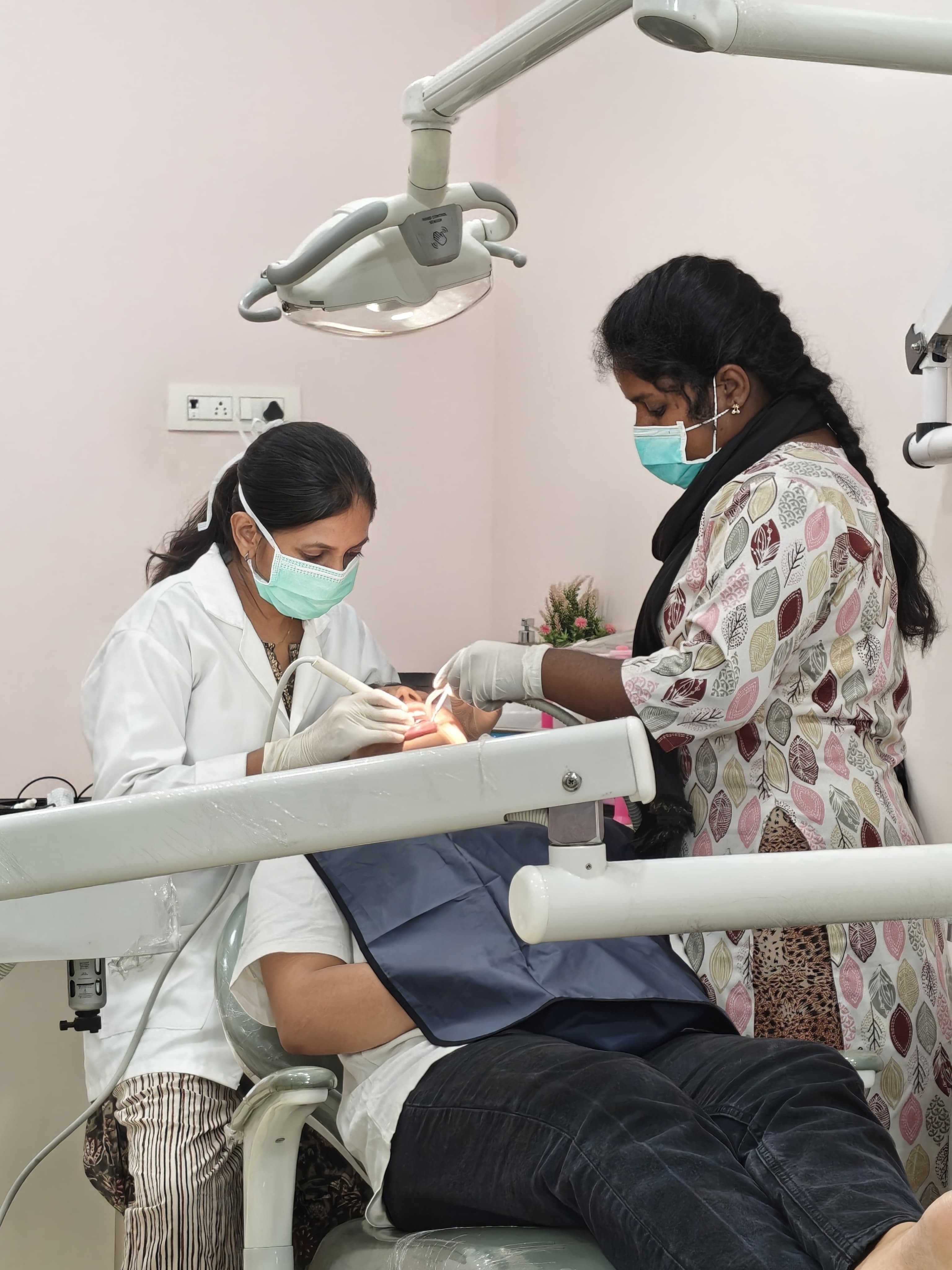 Dental Treatment in Progress